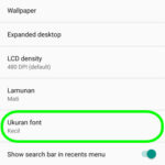 Cara Memperbesar Ukuran Font di Cyanogen