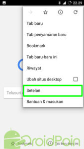 Mengubah Opsi Penyimpanan Sandi di Chrome