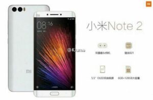 Spesifikasi Xiaomi Mi Note 2 Kembali Terkuak!
