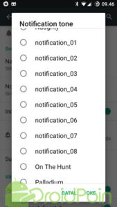 Mengganti Ringtone pada Android