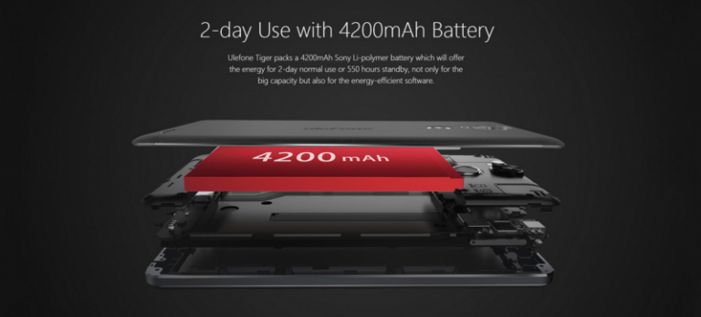 Smartphone Ulefone Tiger dengan Baterai 4200mAh Dijual 1.3 Jutaan