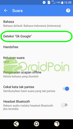 Cara Mengaktifkan "OK Google" di Android