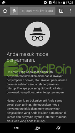 Cara Mengaktifkan Mode Penyamaran di Chrome Android