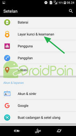 Cara Menampilkan Pesanmu di Lock Screen