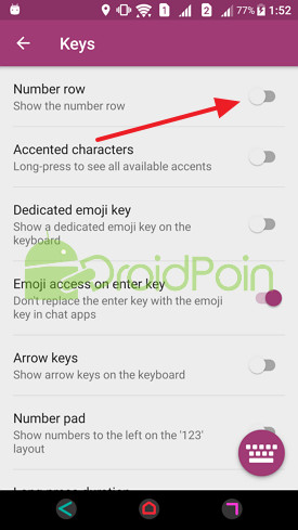 Cara Menambahkan Baris Angka di Keyboard SwiftKey