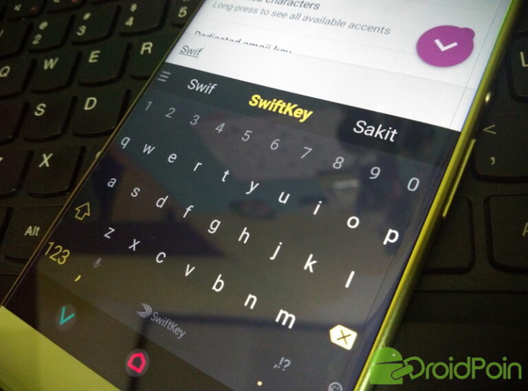 Cara Menambahkan Baris Angka di Keyboard SwiftKey