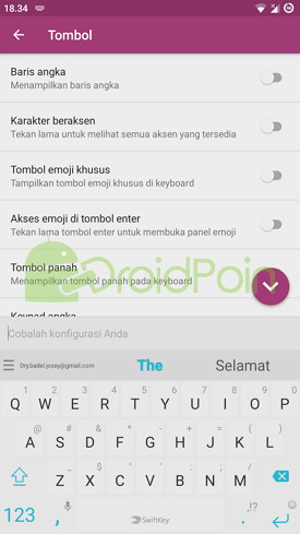 Cara Menambahkan Emoji di Keyboard SwiftKey