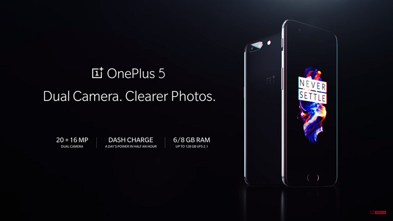 Resmi Dirilis, Inilah Harga dan Spesifikasi OnePlus 5