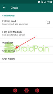 Cara Back Up Chat WhatsApp Android