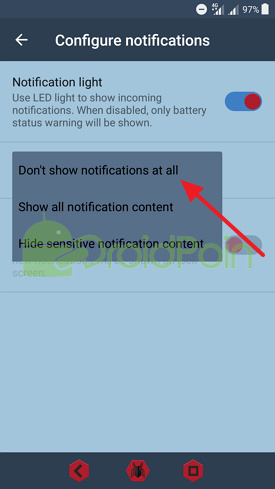 Cara Menonaktifkan Notifikasi Android di Lock Screen