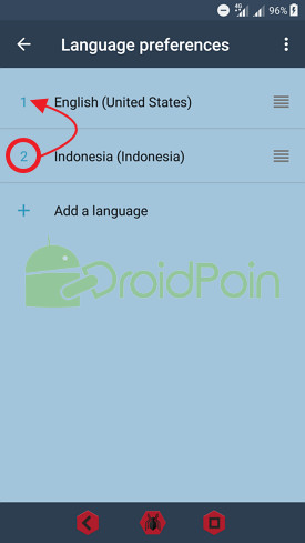 Cara Mengganti Bahasa di Android Nougat