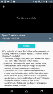 Update Android Oreo untuk Xperia XZ Premium Resmi Tersedia