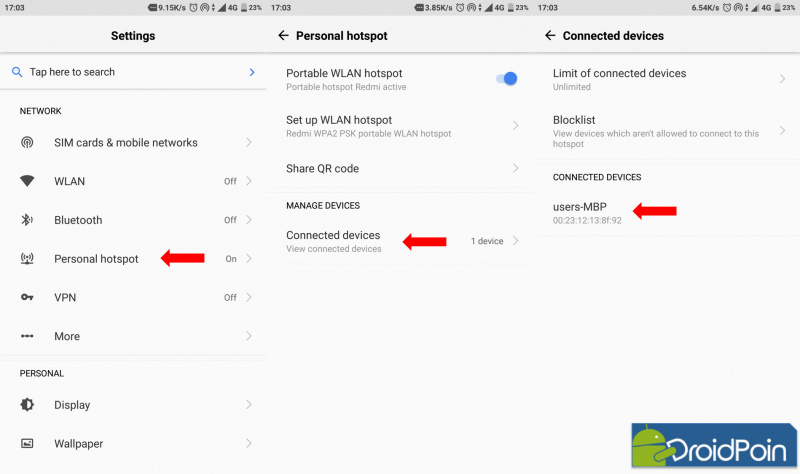 Cara Mengetahui Pengguna Terhubung Wifi Hotspot Android Droidpoin