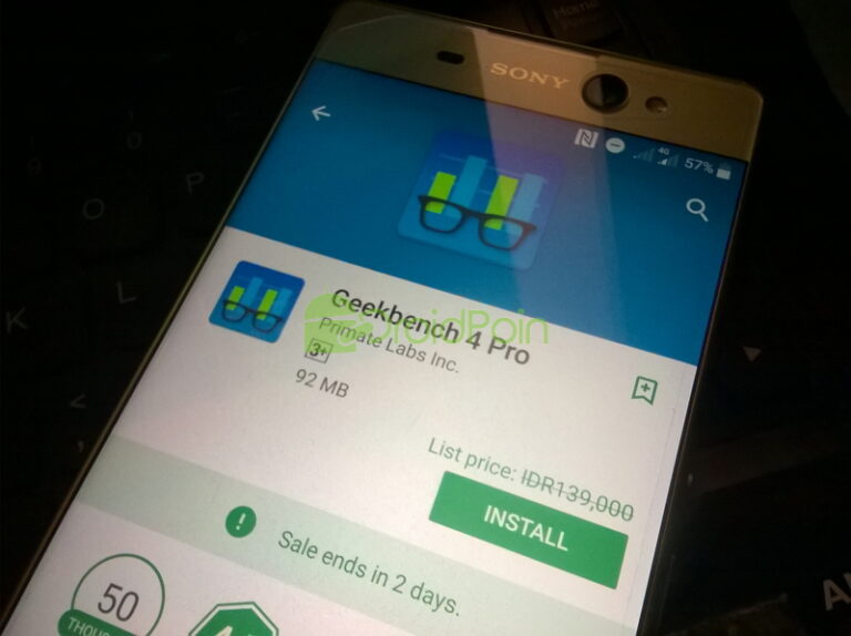 Dapatkan Aplikasi GeekBench 4 Pro Gratis Disini!