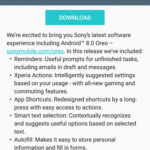 Update Android 8.0 Oreo untuk Xperia XZ dan XZs Resmi Tersedia