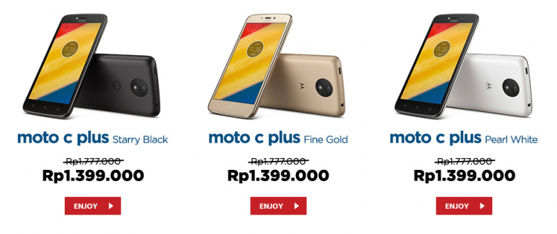 Flash Sale Moto C Plus Resmi Dibuka, Segera Dapatkan Sebelum Kehabisan!