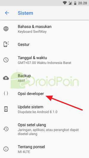 Cara Cek Penggunaan RAM di Android Oreo