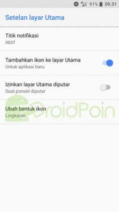 Cara Mengubah Bentuk Ikon di Android Oreo
