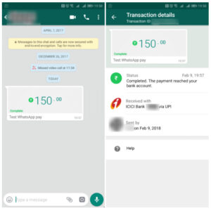 Fitur Mobile Payments WhatsApp Sudah Tersedia di India