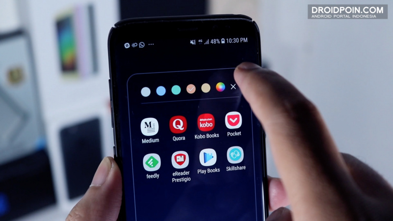 Review Android Oreo Galaxy S8 Final Indonesia