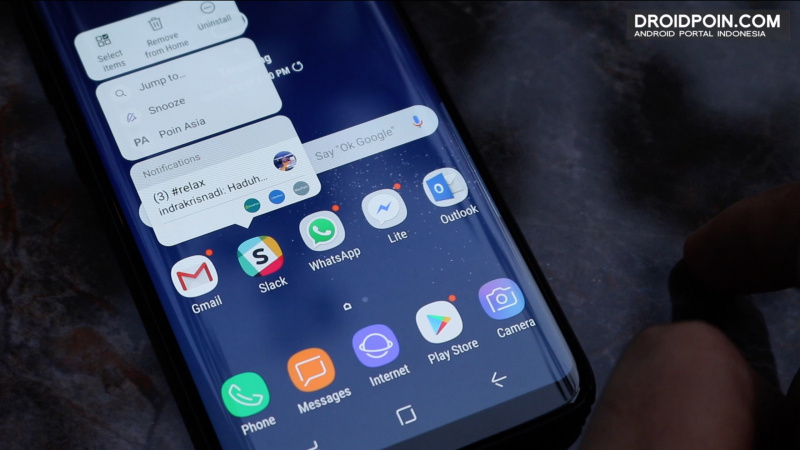 Review Android Oreo Galaxy S8 Final Indonesia